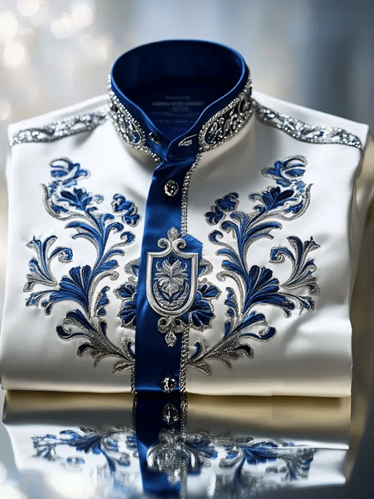 New Limited Edition Luxury Gorgeous Print Long Sleeve Shirt